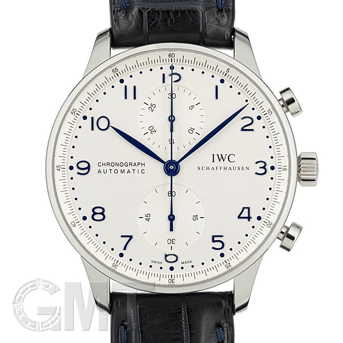 IW371432 ブルー IWC ポルトギーゼ クロノグラフ ローレウス