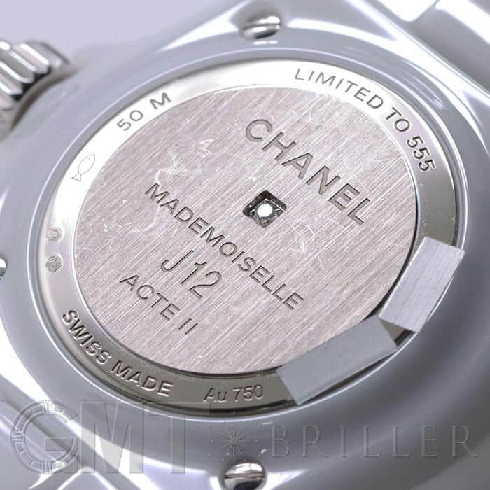 中古)CHANEL シャネル J12 マドモアゼル アクテ II 33MM H6478