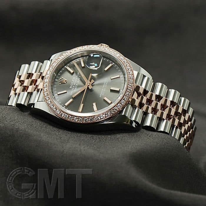 中古)ROLEX ロレックス デイトジャスト 36 126281RBR スレート
