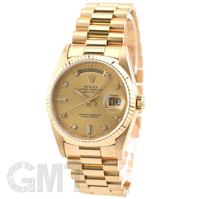 中古)ROLEX ロレックス デイデイト 18238A シャンパン（商品ID