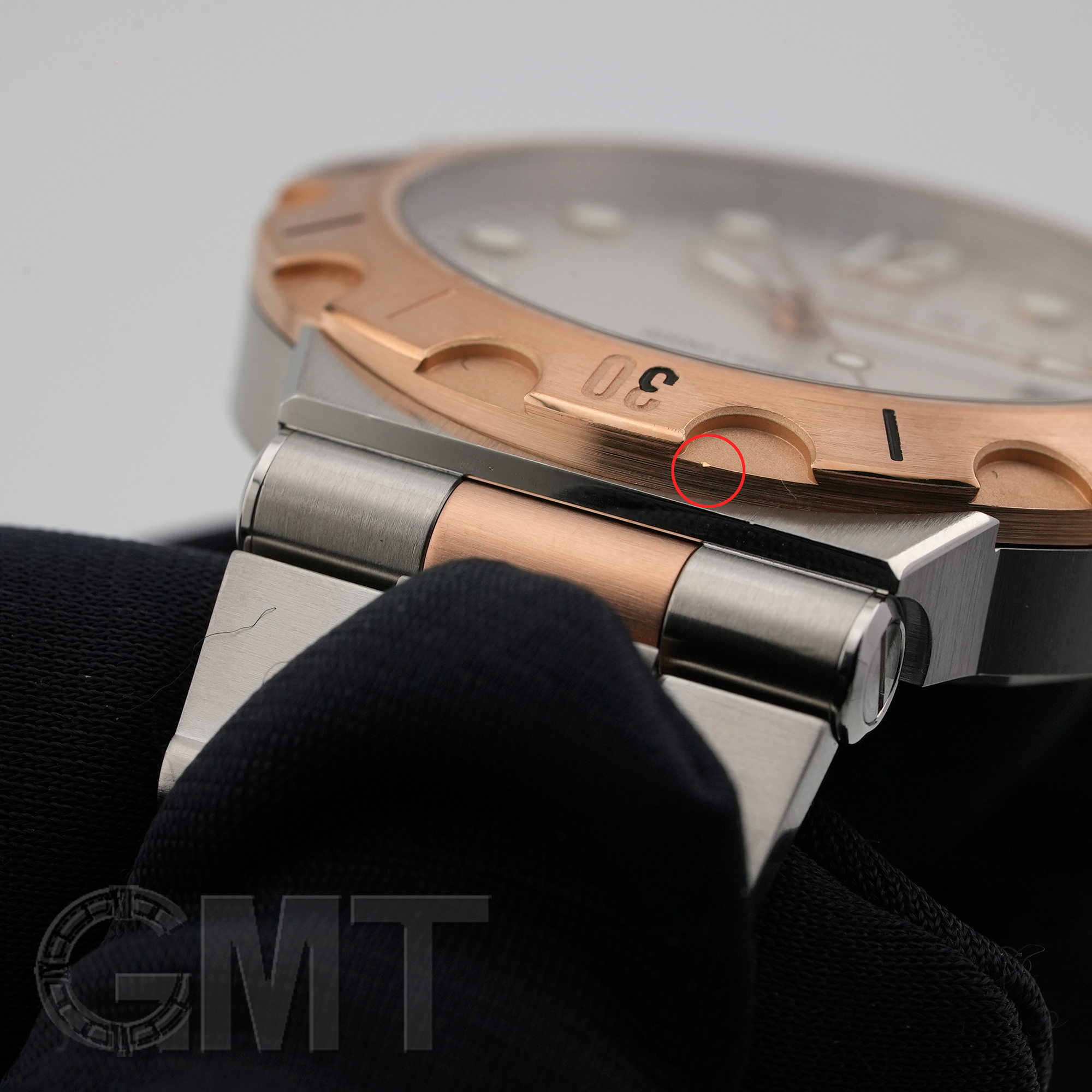 中古)BVLGARI ブルガリ ディアゴノ プロ スクーバ SS/PG ホワイト