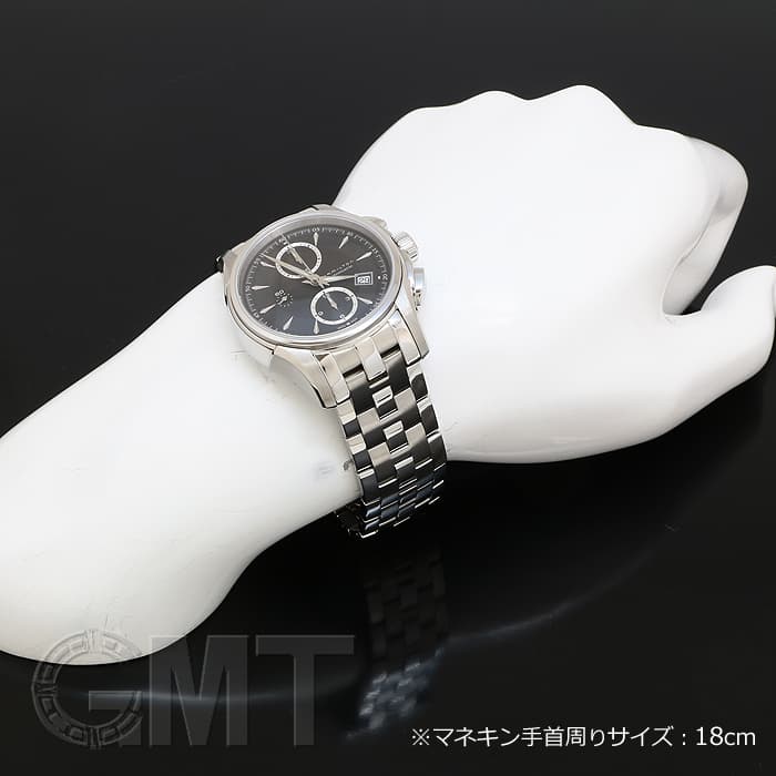 中古)HAMILTON ハミルトン ジャズマスター オートクロノ ブラック