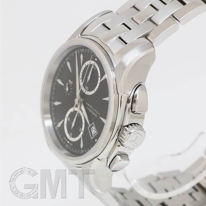 中古)HAMILTON ハミルトン ジャズマスター オートクロノ ブラック