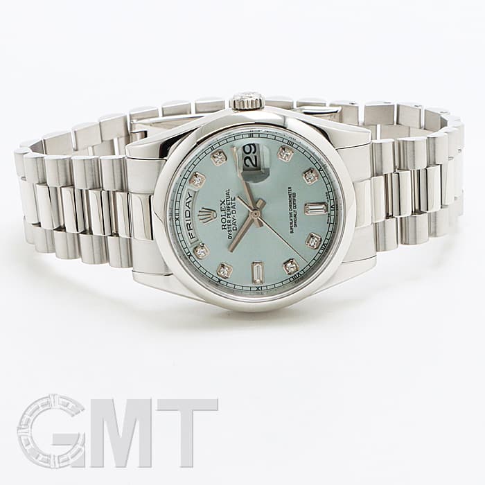 中古)ROLEX ロレックス デイデイト 118206A アイスブルー（商品ID