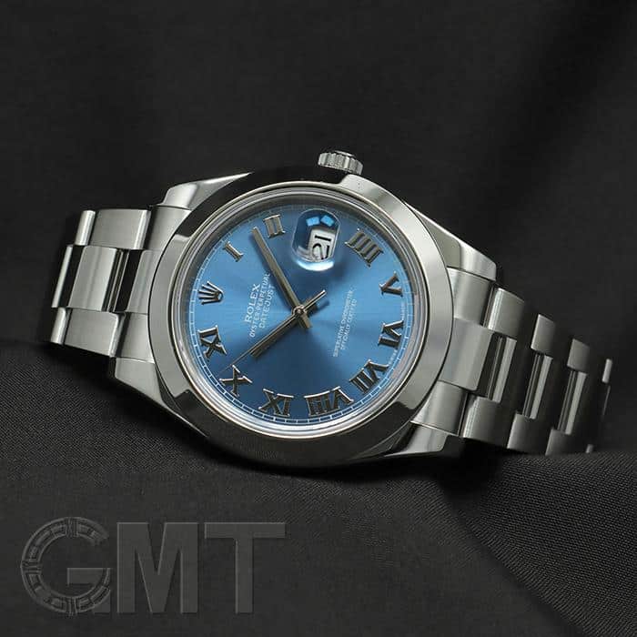 中古)ROLEX ロレックス デイトジャスト II 116300 ブルーローマ（商品