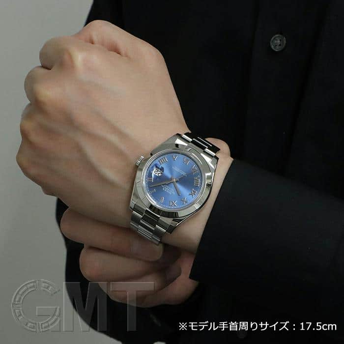 中古)ROLEX ロレックス デイトジャスト II 116300 ブルーローマ（商品