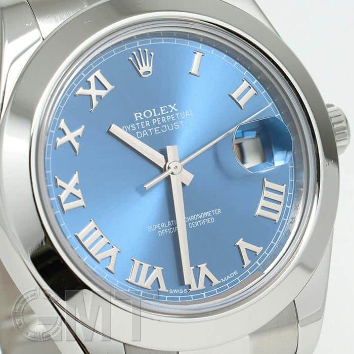 中古)ROLEX ロレックス デイトジャスト II 116300 ブルーローマ（商品