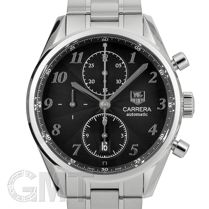 TAG HEUER タグホイヤー　カレラ CAS2110.BA0730 中古)TAG HEUER タグ・ホイヤー カレラ ヘリテージ クロノグラフ