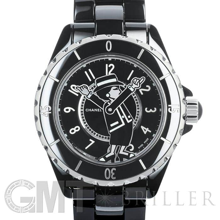 中古)CHANEL シャネル J12 マドモアゼル 38mm H5242【世界555本限定