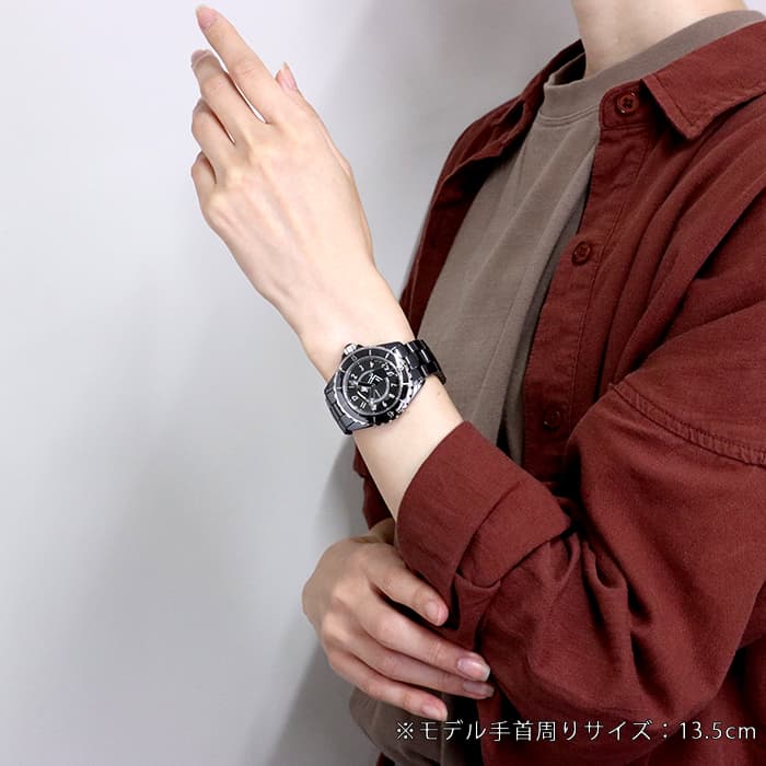 シャネル CHANEL J12　マドモアゼル38MM　世界555本 H5242 ブラック セラミック ユニセックス 腕時計 シャネル CHANEL J12 マドモアゼル38MM 世界555本 H5242 ブラック