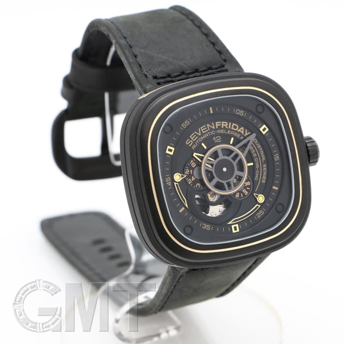 新品)SEVENFRIDAY セブンフライデー SF-P2/02 47mm ブラック（商品ID 