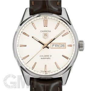 TAG HEUER タグ・ホイヤー カレラ Cal.5 デイデイト シルバー WAR201D.FC6291 メイン