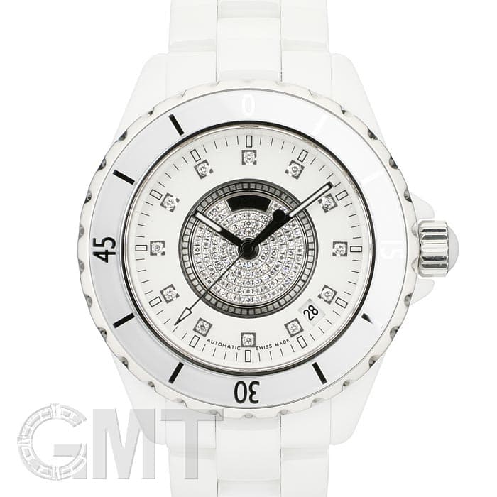 中古)CHANEL シャネル J12 H1759 38mm 12P文字盤ダイヤ（商品ID