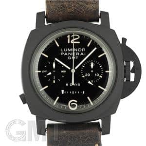 OFFICINE PANERAI オフィチーネ パネライ ルミノール 1950 クロノ モノプルサンテ 8DAYS GMT 44ｍｍ セラミック PAM00317 メイン