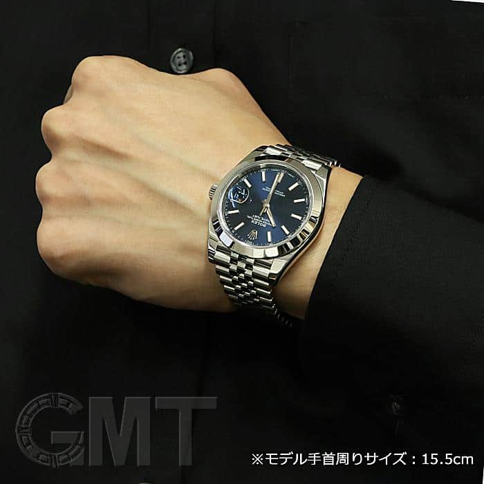 中古)ROLEX ロレックス デイトジャスト 41 126300 ブルー ジュビリー