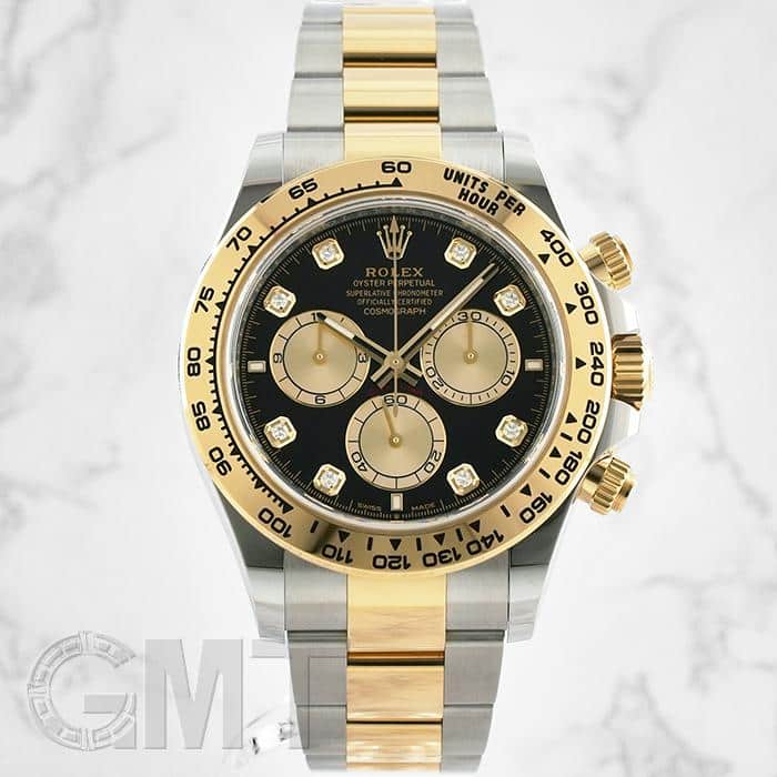 中古)ROLEX ロレックス デイトナ 126503G ブライトブラック/ゴールデン