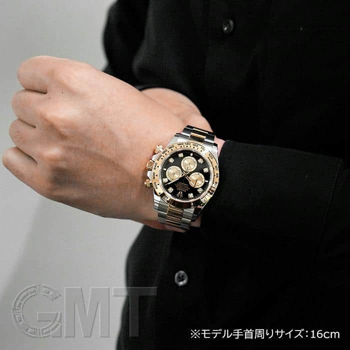 中古)ROLEX ロレックス デイトナ 126503G ブライトブラック/ゴールデン