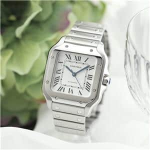 中古)CARTIER カルティエ サントス ドゥ カルティエ MM WSSA0029（商品