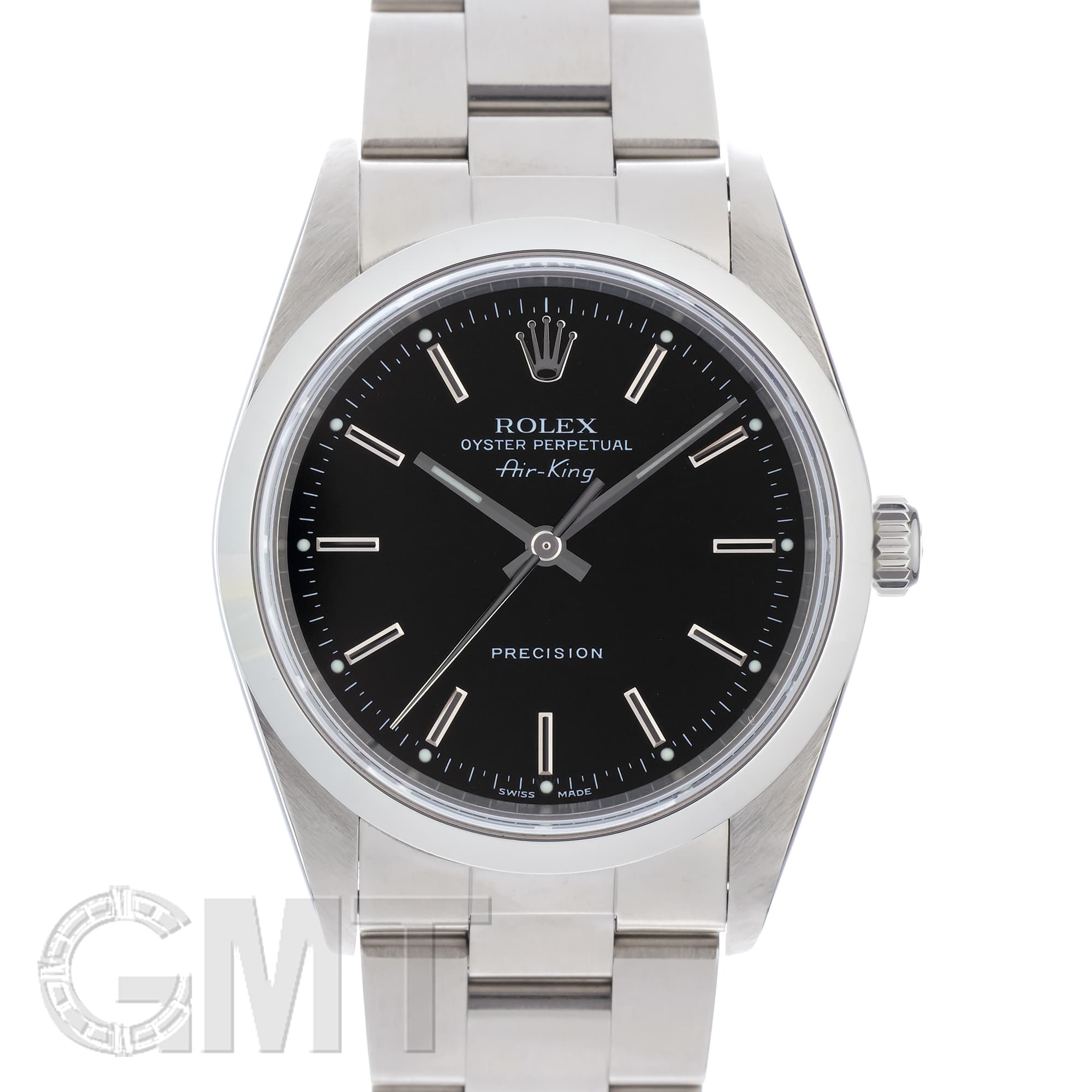 中古)ROLEX ロレックス エアキング 14000M ブラック（商品ID