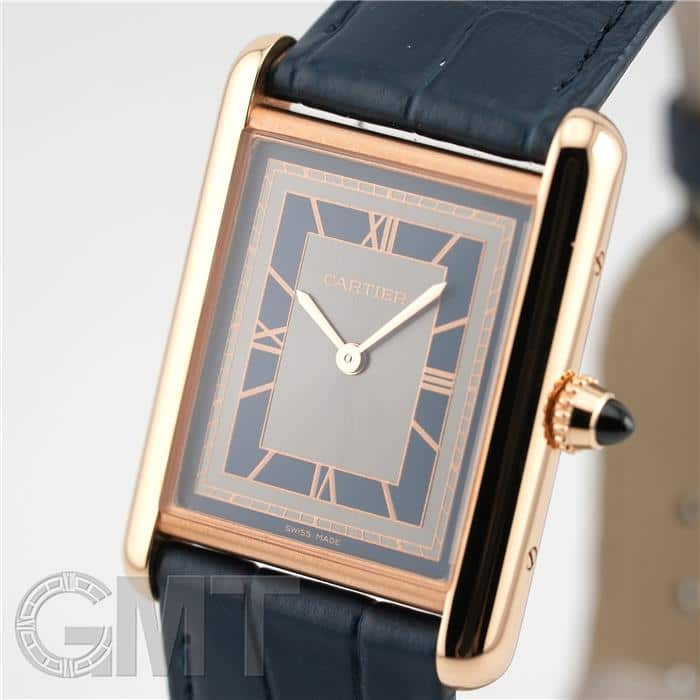 中古)CARTIER カルティエ タンク ルイ カルティエ LM WGTA0058 ピンク
