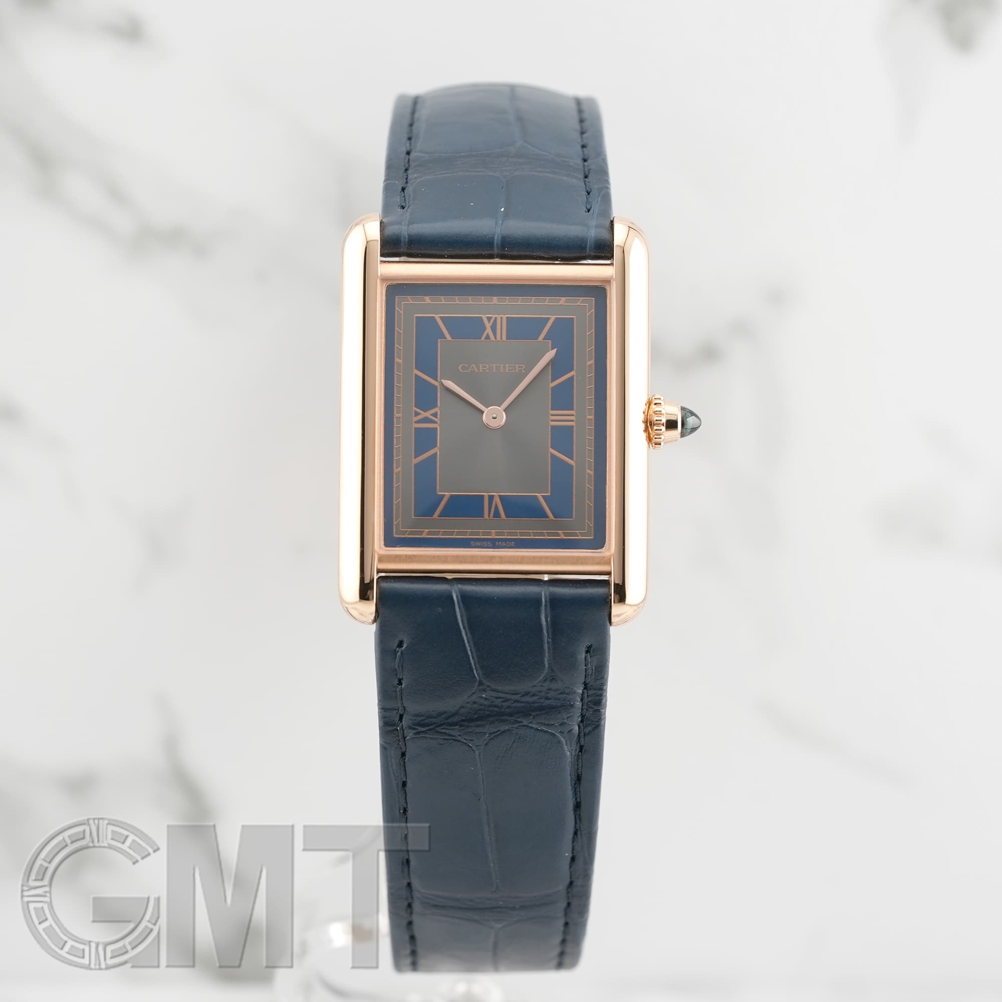 中古)CARTIER カルティエ タンク ルイ カルティエ LM WGTA0058 ピンク
