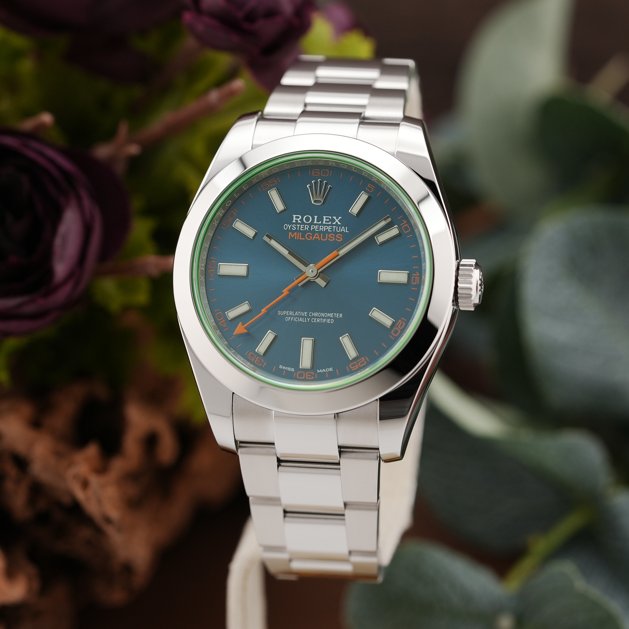 中古)ROLEX ロレックス ミルガウス 116400GV Zブルー（商品ID