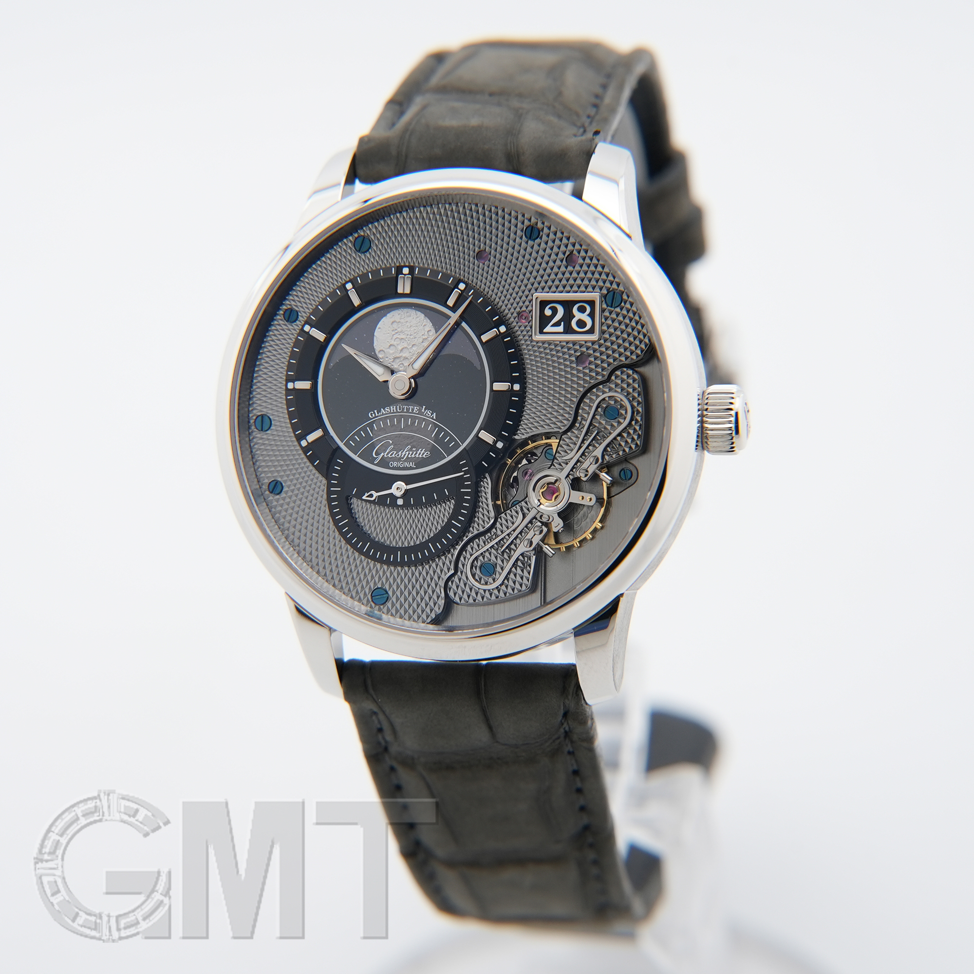 中古)GLASHUTTE ORIGINAL グラスヒュッテ オリジナル パノ ルナ