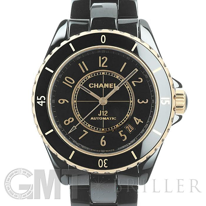 新品)CHANEL シャネル J12 キャリバー 12.1 38mm ブラック H9541（商品