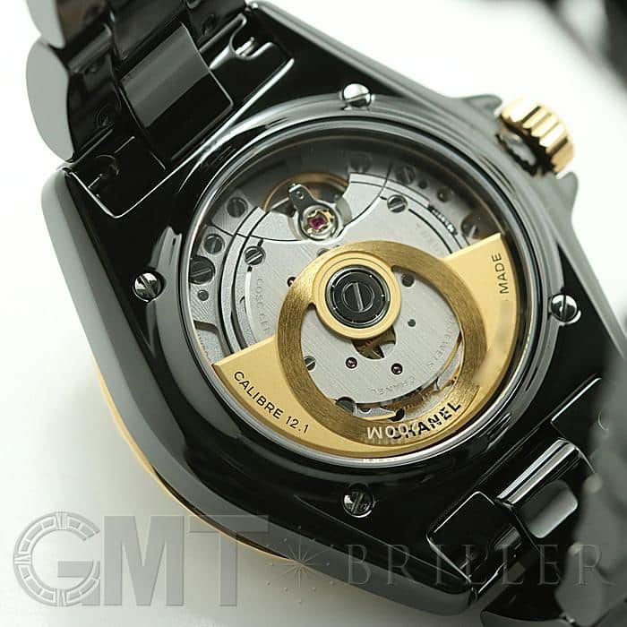 シャネル J12 キャリバー12.1 38mmセラミックxYG H9541 セラミックxYG 自動巻 コメ兵｜シャネル J12 キャリバー12.1 38mmセラミックxYG H9541