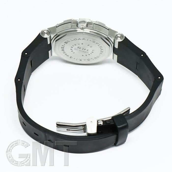 ブルガリ BVLGARI　ディアゴノ スクーバ GMT　SD38S 自動巻 BVLGARI（ブルガリ） ディアゴノ スクーバ SD38S ブラック SS 腕時計