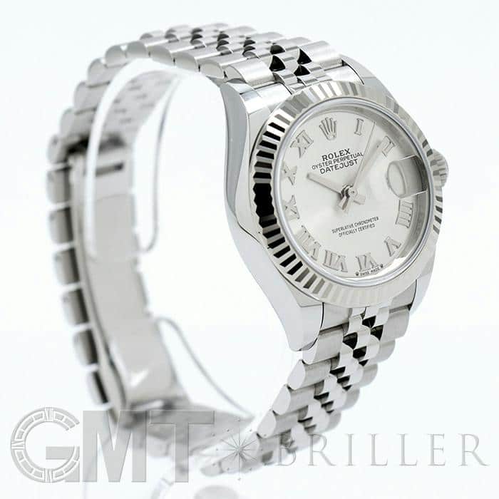 新品)ROLEX ロレックス デイトジャスト 28 279174 シルバーローマ