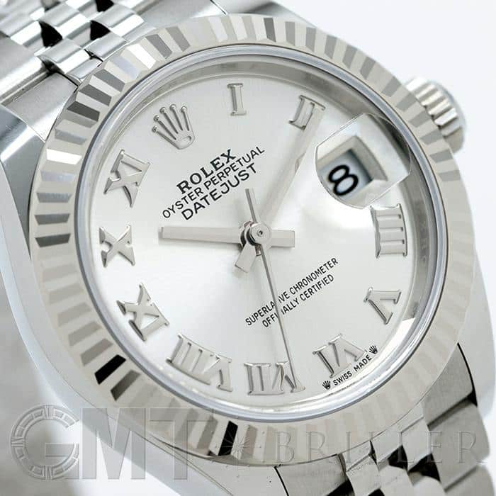 新品)ROLEX ロレックス デイトジャスト 28 279174 シルバーローマ