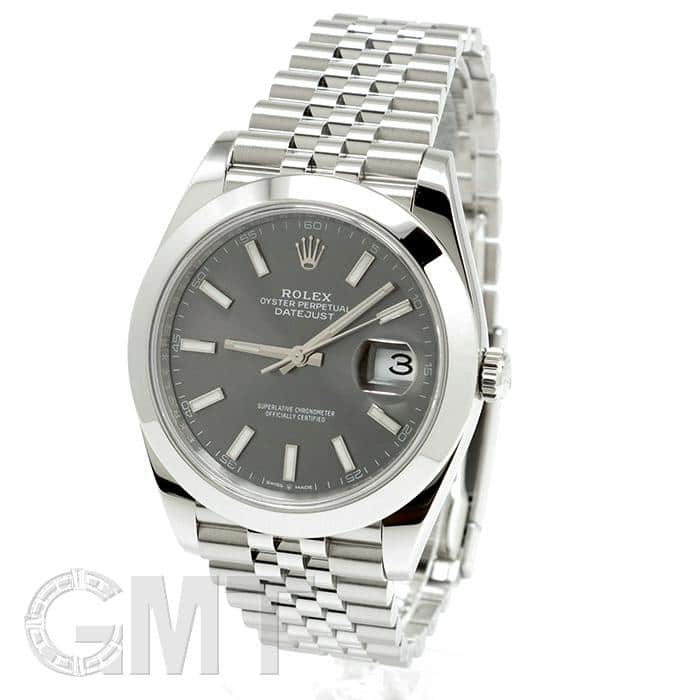 デイトジャスト41 ジュビリーブレス 新品)ROLEX ロレックス デイトジャスト 41 126334G スレート