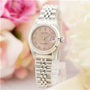 ROLEX ロレックス デイトジャスト 79174 ピンクローマ ジュビリーブレス メイン