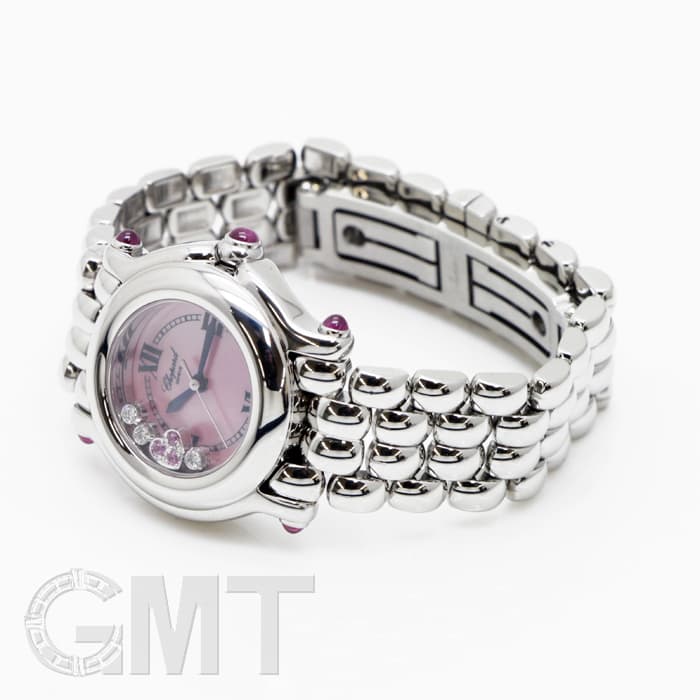 Chopard ショパール/ハッピースポーツピンクシェルSSQZ/8250-23/819***/ABランク/92【中古】 ショパール ハッピースポーツ 27/8250-23 ピンクシェル/ダイヤモンド