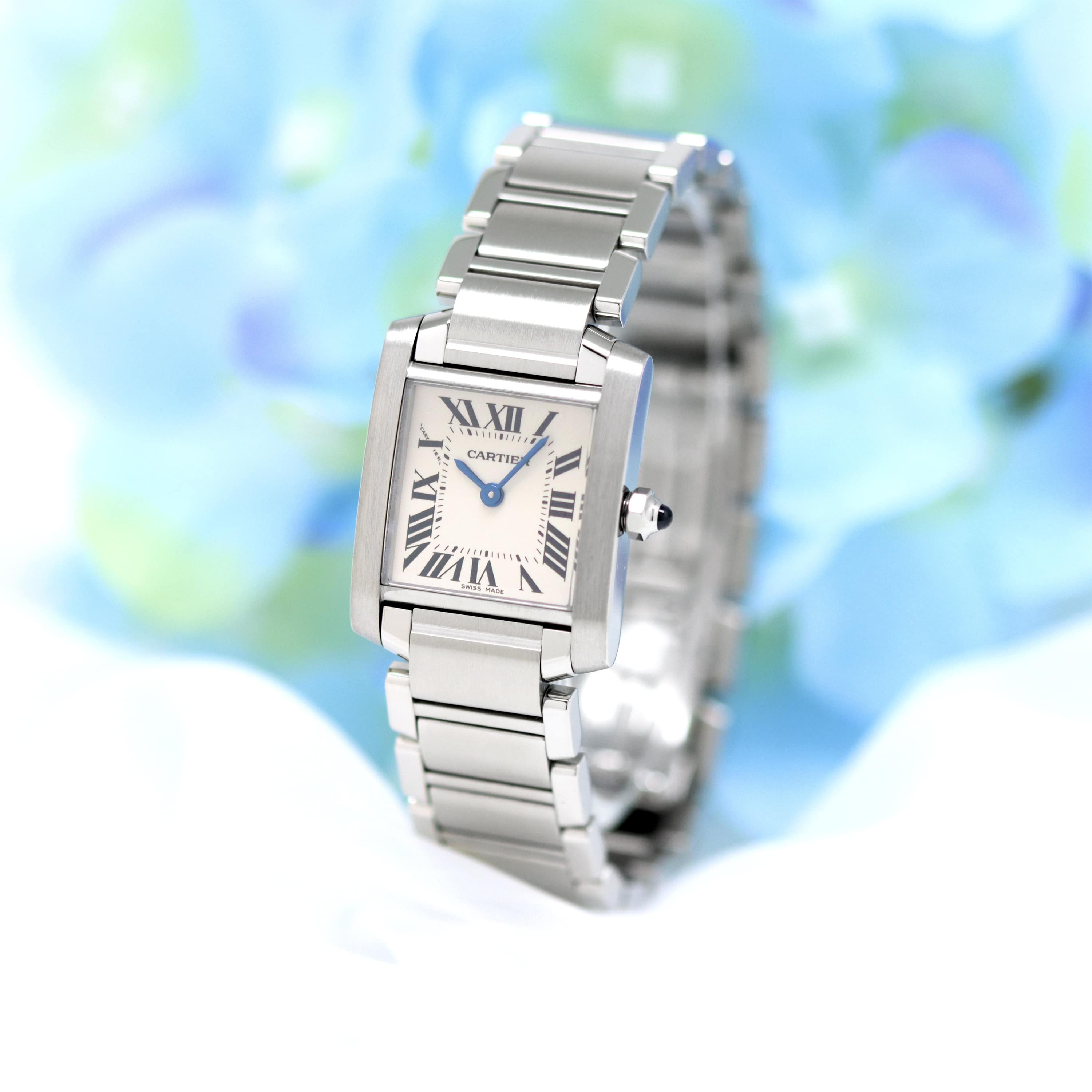 中古)CARTIER カルティエ タンク フランセーズ SM W51008Q3（商品ID