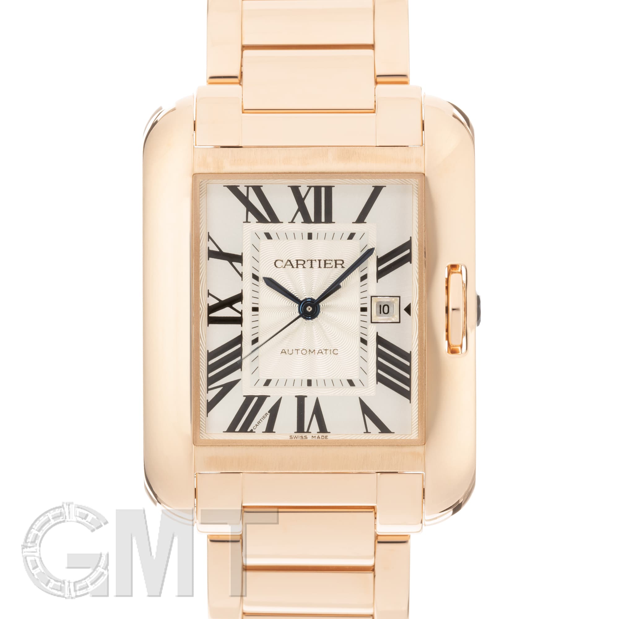 中古)CARTIER カルティエ タンク アングレーズ LM W5310003 ピンク