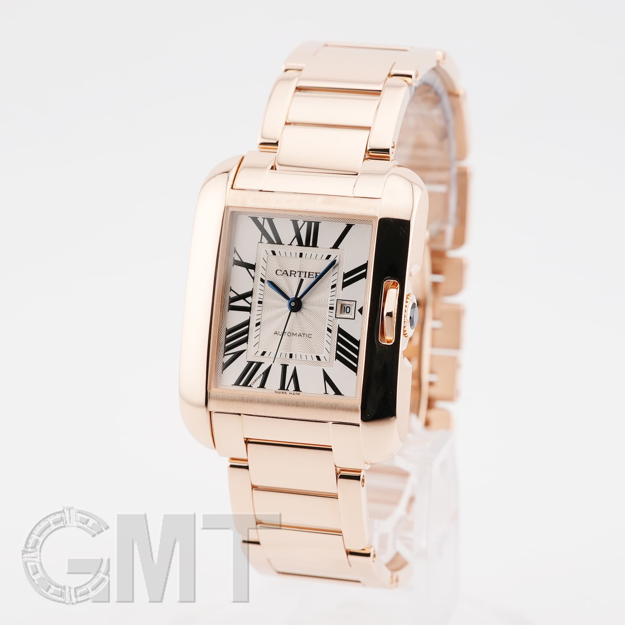 中古)CARTIER カルティエ タンク アングレーズ LM W5310003 ピンク