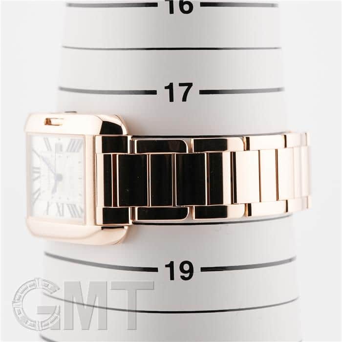 中古)CARTIER カルティエ タンク アングレーズ LM W5310003 ピンク