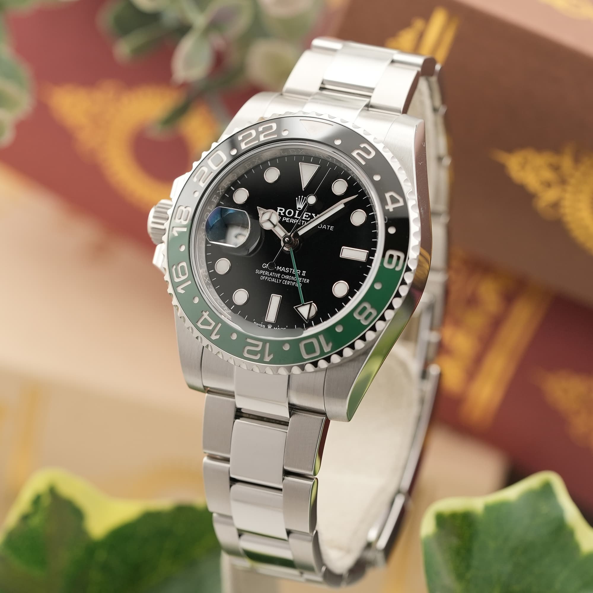 中古)ROLEX ロレックス GMTマスター II 126720VTNR グリーン/ブラック