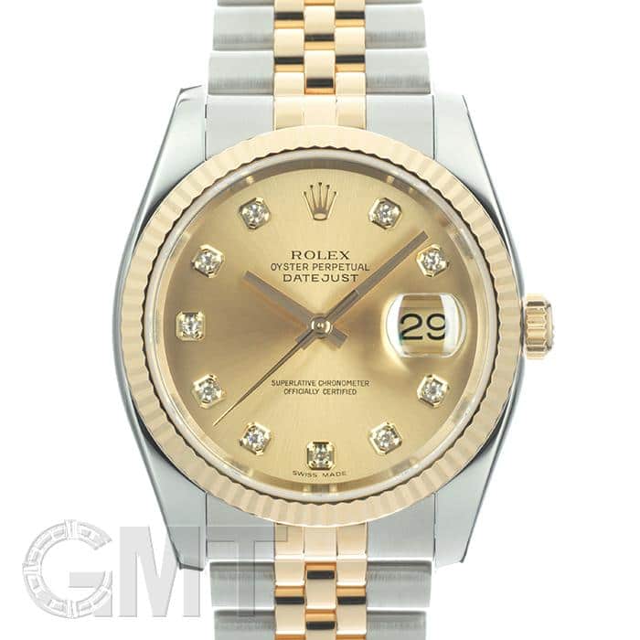ROLEX ロレックス　腕時計　ジャンク 中古)ROLEX ロレックス デイトジャスト 116233G シャンパン