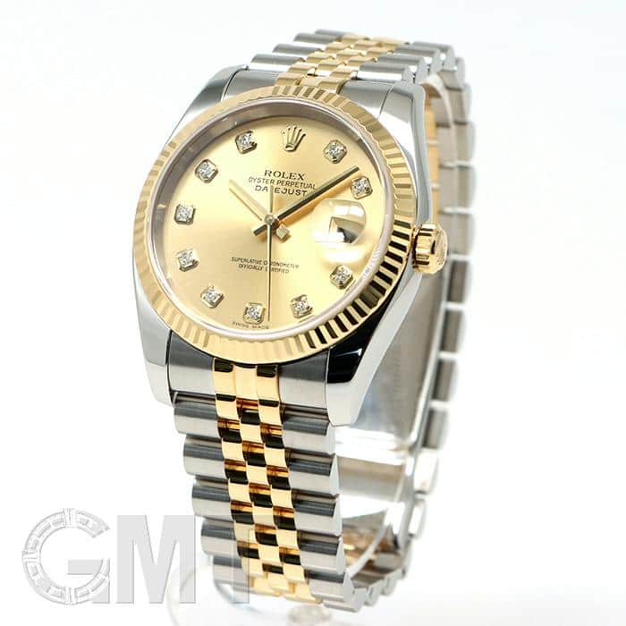 中古)ROLEX ロレックス デイトジャスト 116233G シャンパン（商品ID