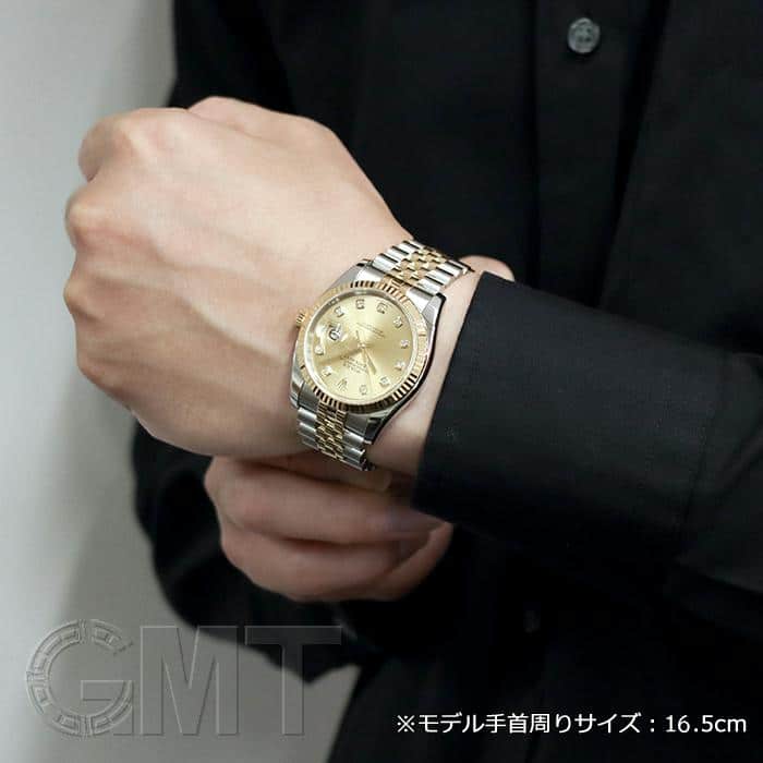 ROLEX ロレックス 腕時計 デイトジャスト E番 シャンパン バー ロレックス デイトジャスト Ref.68273 シャンパンタペストリー / ラボ