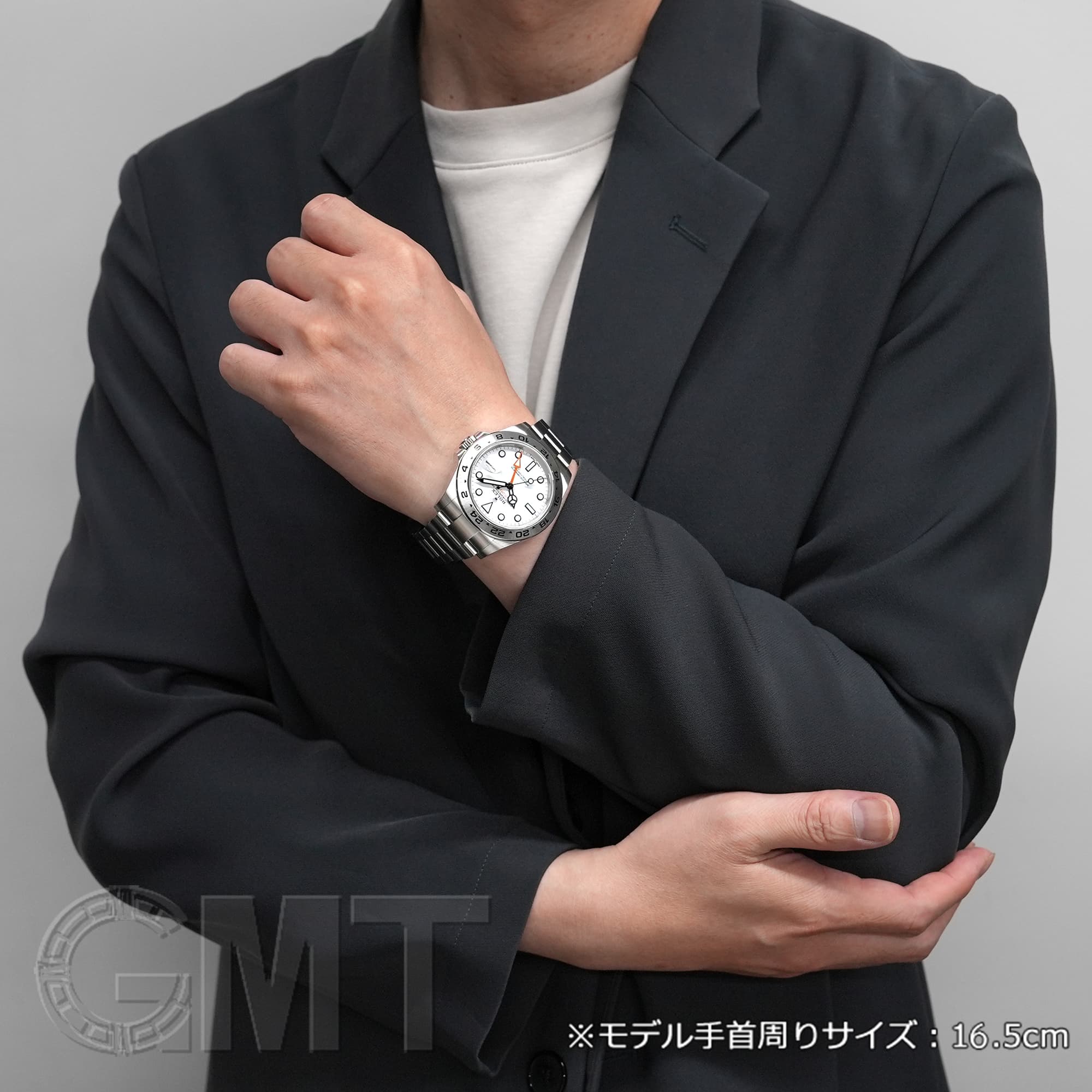 中古)ROLEX ロレックス エクスプローラー II 216570 ホワイト（商品ID