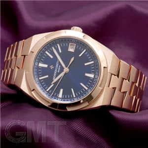 VACHERON CONSTANTIN ヴァシュロン・コンスタンタン オーヴァーシーズ 4500V/110R-B705 ブルー PGブレス メイン