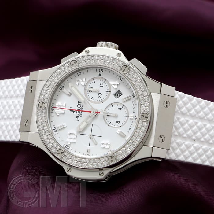 OH済HUBLOT ウブロ ビッグバン オールホワイト ダイヤモンド