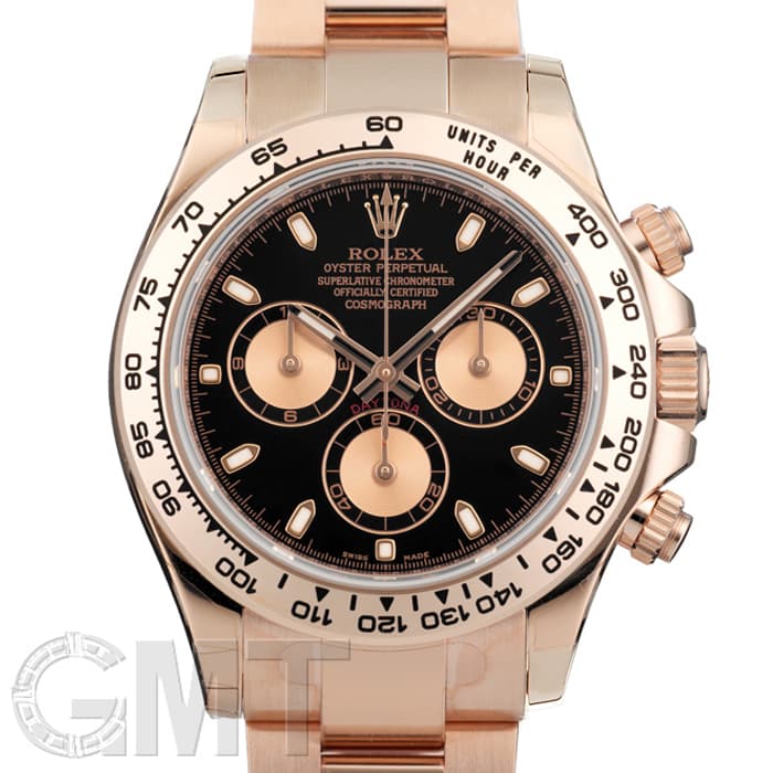 未使用)ROLEX ロレックス デイトナ 116505 ブラック/ピンク（商品ID