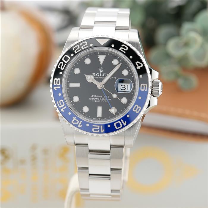 中古)ROLEX ロレックス GMTマスター II 126710BLNR オイスター