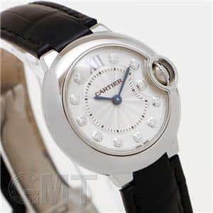 CARTIER カルティエ バロンブルー W4BB0008 28mm 11Pダイヤ メイン