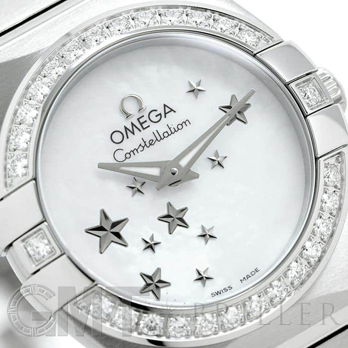 オメガ OMEGA 123.15.24.60.05.003 コンステレーション ブラッシュ ダイヤベゼル クォーツ レディース _950687 Constellation（OMEGA） オメガ 123.15.24.60.05.003 コンステ